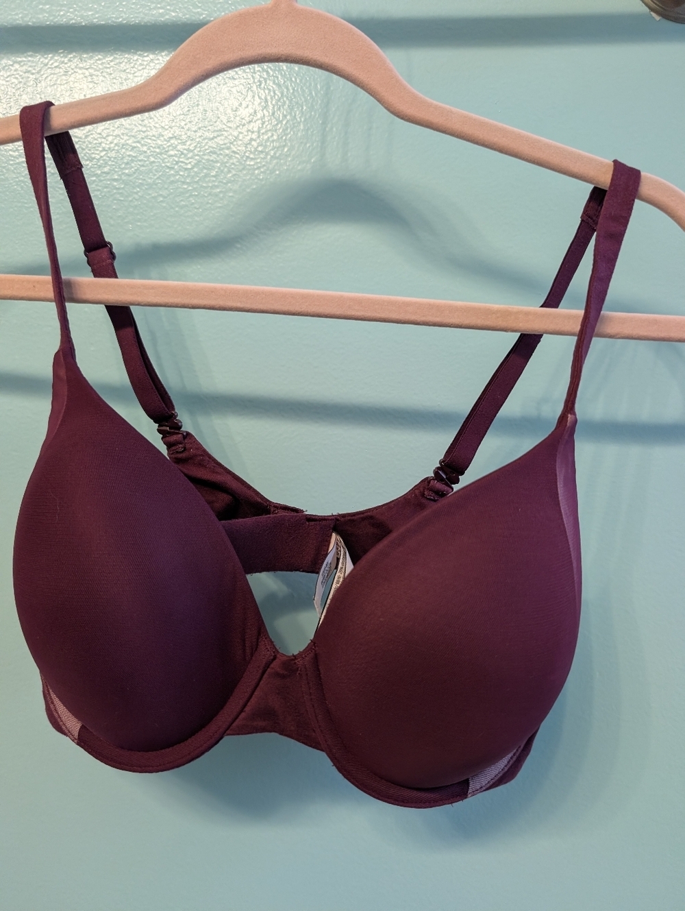 Victoria's Secret Smooth T-Shirt Bra - Plum